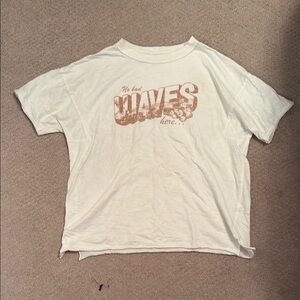 Aerie Oversized White Tee